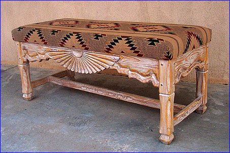 Southwestern 2024 entryway bench